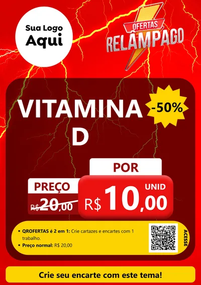Modelo de Cartaz para Cartaz A4 Vertical