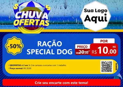 Modelo de Cartaz para Cartaz A4 Horizontal