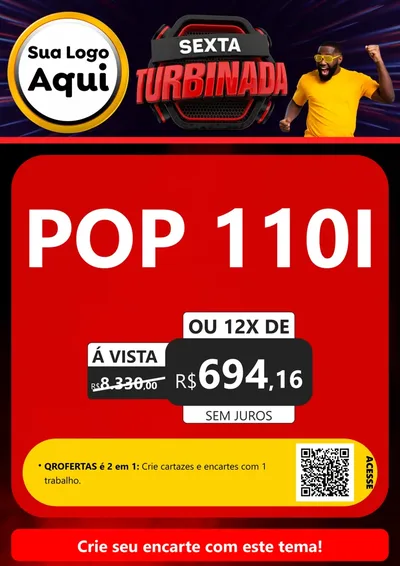 Modelo de Cartaz para Cartaz A4 Vertical