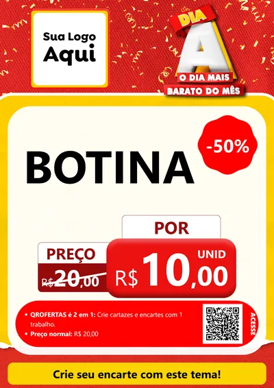 Modelo de Cartaz para Cartaz A4 Vertical