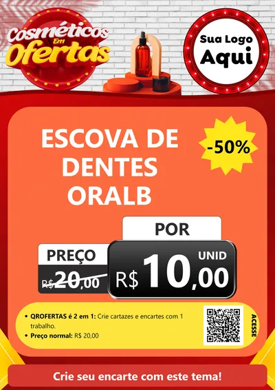 Modelo de Cartaz para Cartaz A4 Vertical