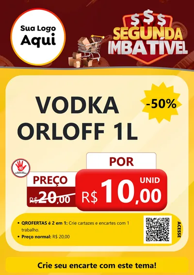 Modelo de Cartaz para Cartaz A4 Vertical