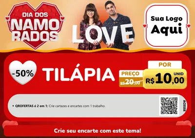 Modelo de Cartaz para Cartaz A4 Horizontal