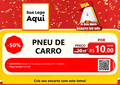 Modelo de Cartaz para Cartaz A4 Horizontal