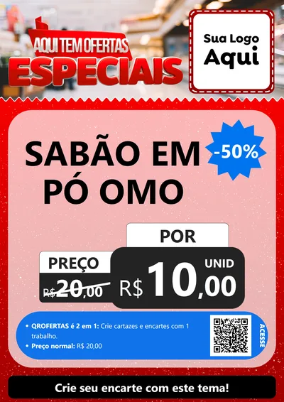 Modelo de Cartaz para Cartaz A4 Vertical