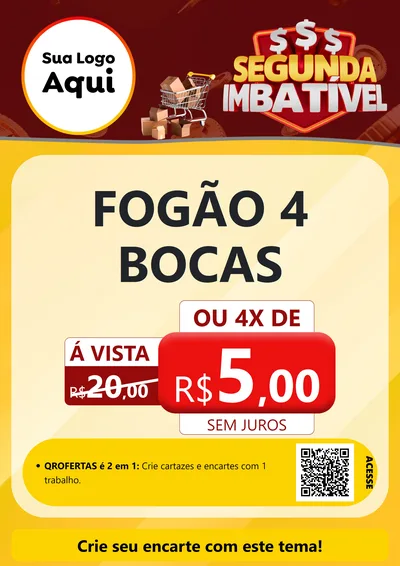 Modelo de Cartaz para Cartaz A4 Vertical