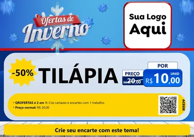 Modelo de Cartaz para Cartaz A4 Horizontal