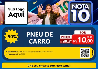 Modelo de Cartaz para Cartaz A4 Horizontal