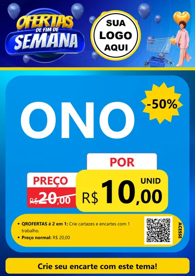 Modelo de Cartaz para Cartaz A4 Vertical com o tema Ofertas de Fim de Semana para Óticas