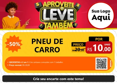 Modelo de Cartaz para Cartaz A4 Horizontal