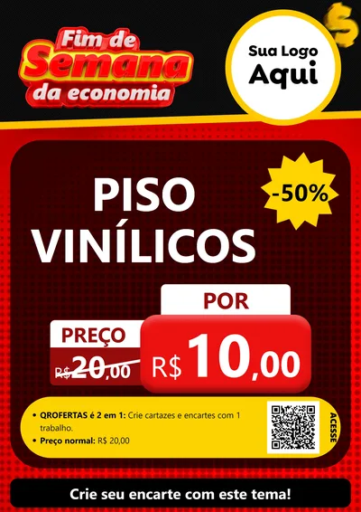 Modelo de Cartaz para Cartaz A4 Vertical