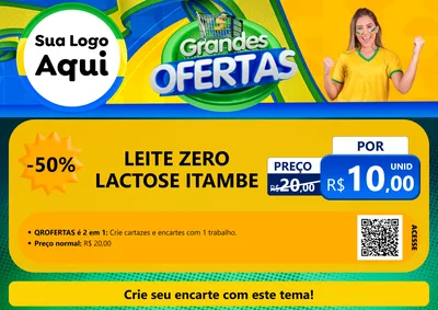 Modelo de Cartaz para Cartaz A4 Horizontal