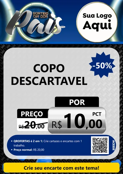 Modelo de Cartaz para Cartaz A4 Vertical