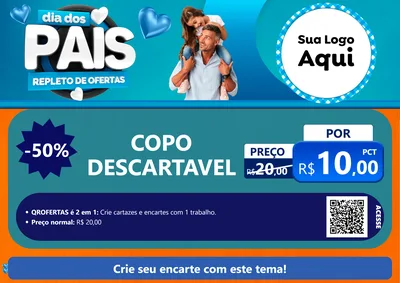 Modelo de Cartaz para Cartaz A4 Horizontal