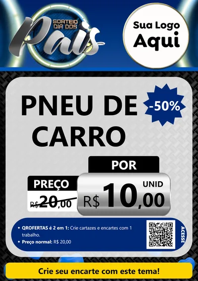 Modelo de Cartaz para Cartaz A4 Vertical