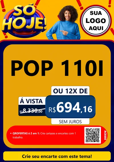 Modelo de Cartaz para Cartaz A4 Vertical