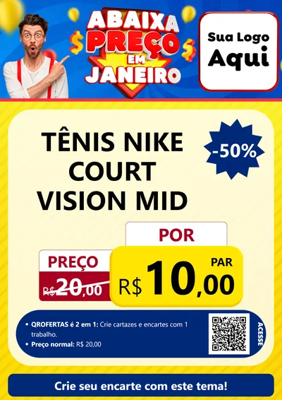Modelo de Cartaz para Cartaz A4 Vertical