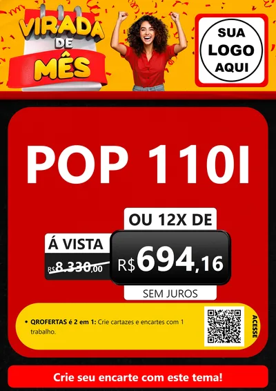 Modelo de Cartaz para Cartaz A4 Vertical