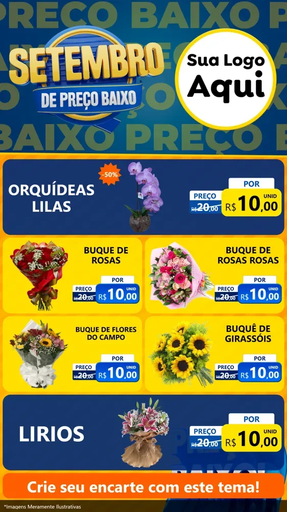Modelo de TV para TV Vertical com o tema Setembro De Preço Baixo para Floricultura e jardim