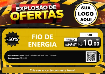 Modelo de Cartaz para Cartaz A4 Horizontal