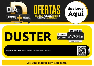 Modelo de Cartaz para Cartaz A4 Horizontal