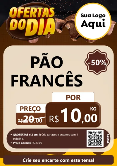 Modelo de Cartaz para Cartaz A4 Vertical