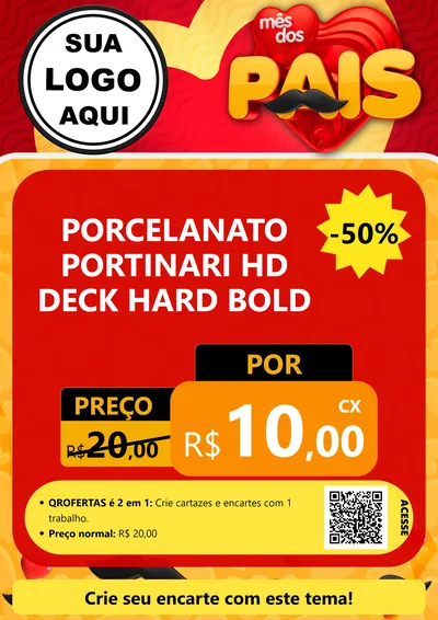 Modelo de Cartaz para Cartaz A4 Vertical