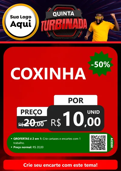 Modelo de Cartaz para Cartaz A4 Vertical