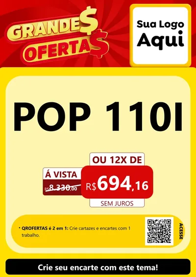 Modelo de Cartaz para Cartaz A4 Vertical