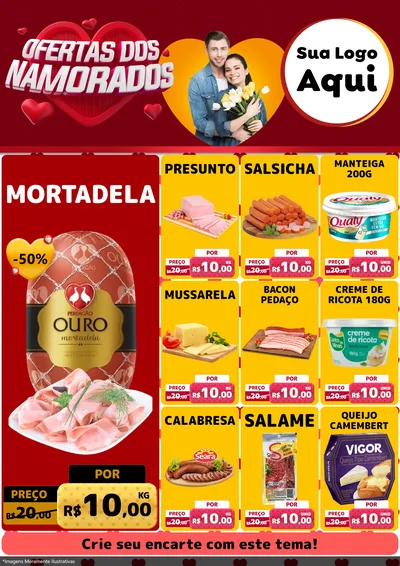 Modelo de Encarte para Encarte A4 Vertical