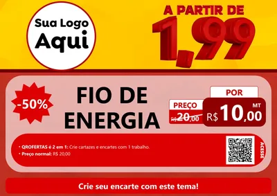 Modelo de Cartaz para Cartaz A4 Horizontal