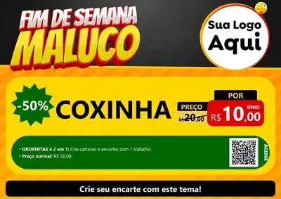 Modelo de Cartaz para Cartaz A4 Horizontal