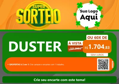 Modelo de Cartaz para Cartaz A4 Horizontal