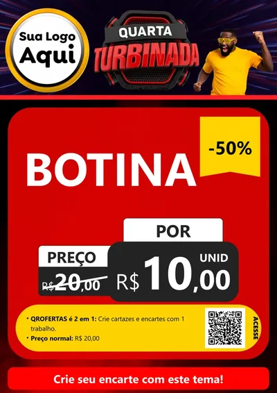 Modelo de Cartaz para Cartaz A4 Vertical