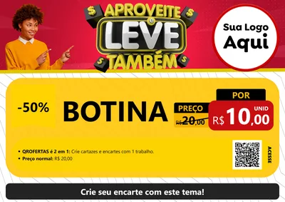 Modelo de Cartaz para Cartaz A4 Horizontal