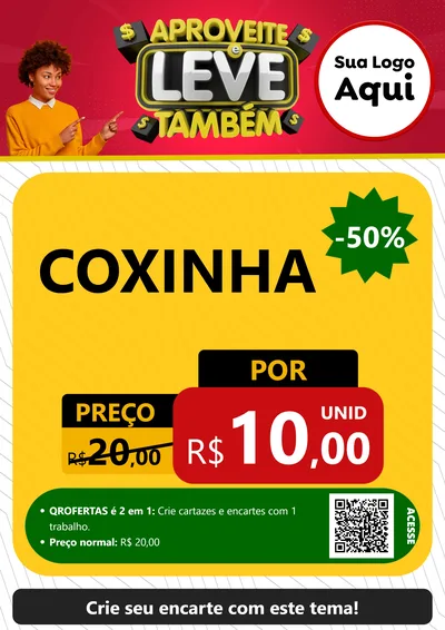 Modelo de Cartaz para Cartaz A4 Vertical