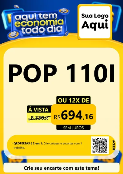 Modelo de Cartaz para Cartaz A4 Vertical