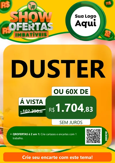 Modelo de Cartaz para Cartaz A4 Vertical