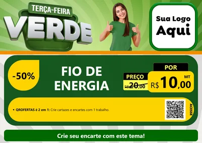 Modelo de Cartaz para Cartaz A4 Horizontal