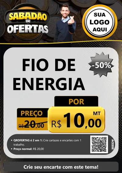 Modelo de Cartaz para Cartaz A4 Vertical