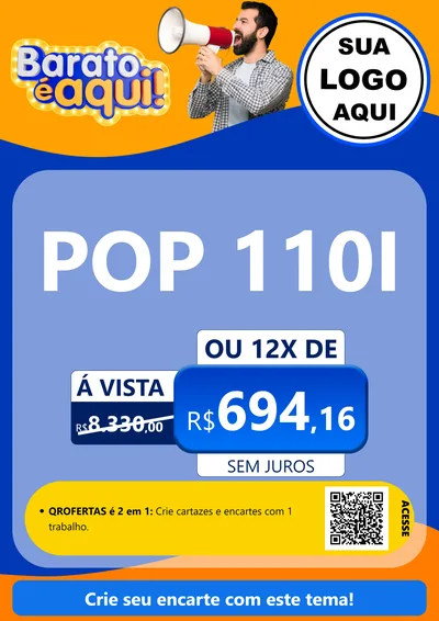 Modelo de Cartaz para Cartaz A4 Vertical