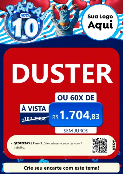 Modelo de Cartaz para Cartaz A4 Vertical