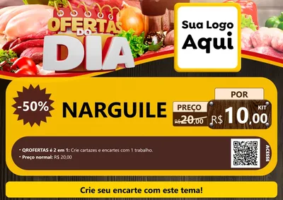Modelo de Cartaz para Cartaz A4 Horizontal