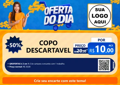 Modelo de Cartaz para Cartaz A4 Horizontal