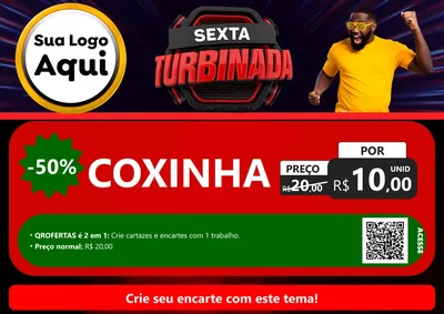 Modelo de Cartaz para Cartaz A4 Horizontal