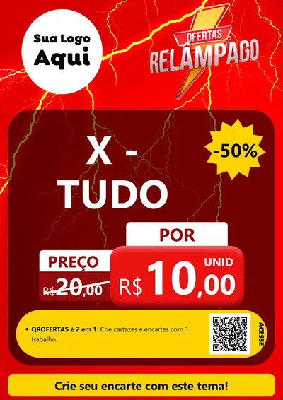 Modelo de Cartaz para Cartaz A4 Vertical