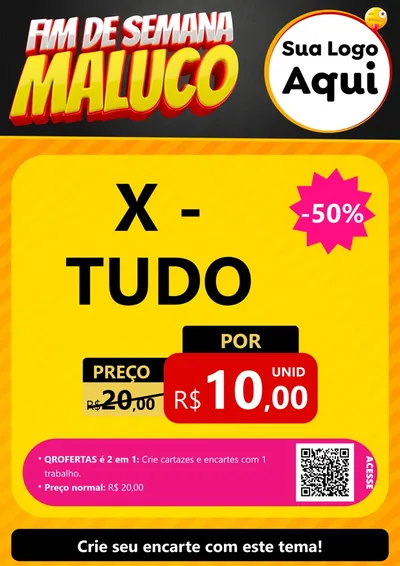 Modelo de Cartaz para Cartaz A4 Vertical