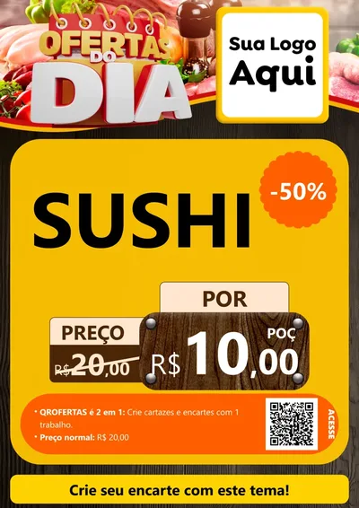 Modelo de Cartaz para Cartaz A4 Vertical