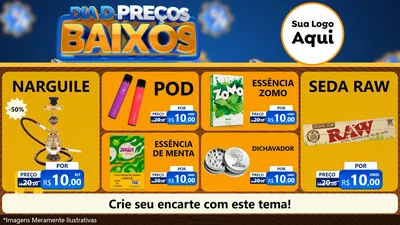 Modelo de TV para TV Horizontal com o tema Dia D Preço Baixo para Tabacaria