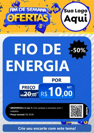 Modelo de Cartaz para Cartaz A4 Vertical
